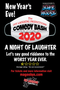 Comedy Bash & Roast Flyer 12-31-20